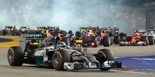 Jelang Balapan F1, Singapura Diserang Asap