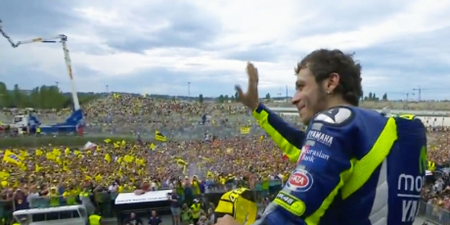 Valentino Rossi dan Fans