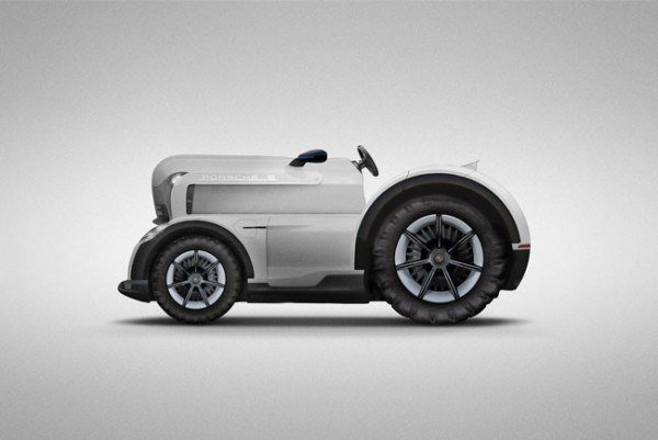 Ini Dia Traktor Bertenaga Listrik ala Porsche