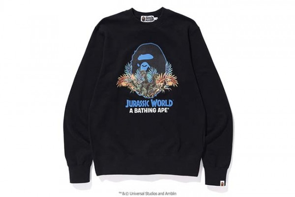 Dinosaurus "Serang" BAPE di Koleksi Terbarunya